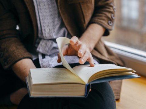 Reading is good for relaxing on your day off